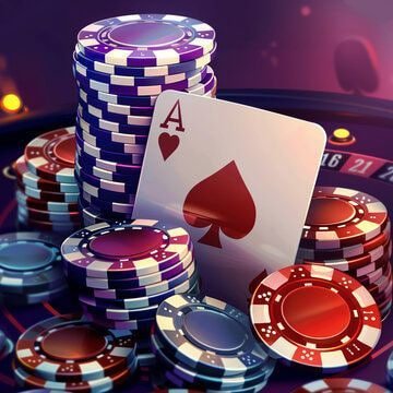 Ilustrasi promosi bonus di logamtoto dengan tema neon merah muda